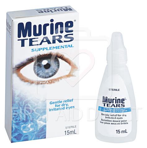 MURINE, EYE DROPS, 15 mL - First Aid Direct