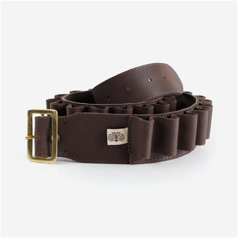 Devonshire Leather 12 Bore Cartridge Belt Short - Teales