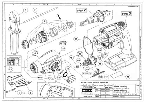 Hilti Te 50 Parts Diagram | Images and Photos finder