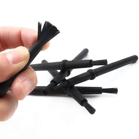 1pcs Round Handle Shaped Anti Static Conductive ESD Brush ntistatic Brush ESD Cleaning Tools ...