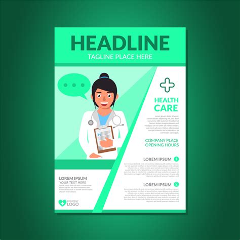 Health Brochure Template 217630 Vector Art at Vecteezy