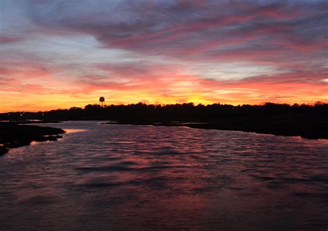 Swan River Sunset Photograph by Luke Moore