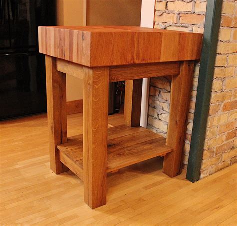 Butcher Block Table - Enger Grove