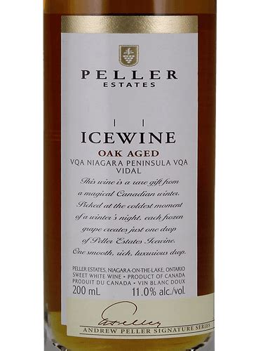 Peller Estates Oak Aged Vidal Blanc Icewine | Vivino