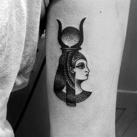 40+ Hathor Tattoos: Meanings, Tattoo Designs & Ideas