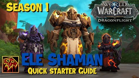 Beginner GUIDE for Elemental Shaman in M+ - Rotation, Stat priority, Talents & MORE!! - YouTube