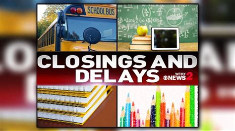 LIST: School Closings, Delays in the Triad for Friday, October 12 ...