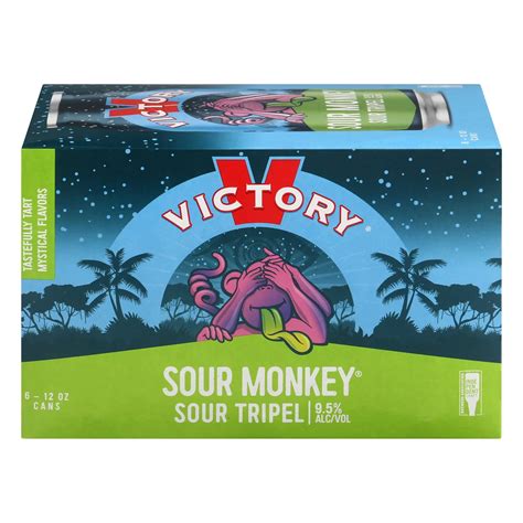 Victory Sour Monkey Beer 12 oz Cans - Shop Beer at H-E-B