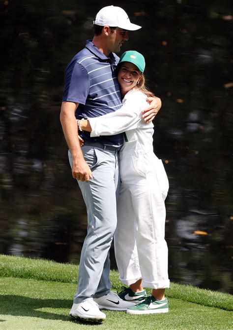 Scottie Scheffler enjoys Par 3 event with wife at 2023 Masters