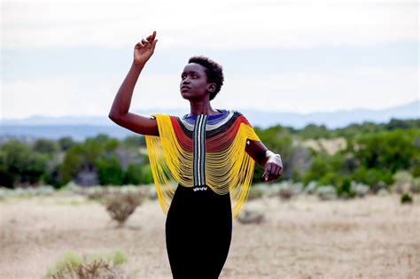 Hand beading of Dinka tribe | African fashion, African print fashion, Fashion