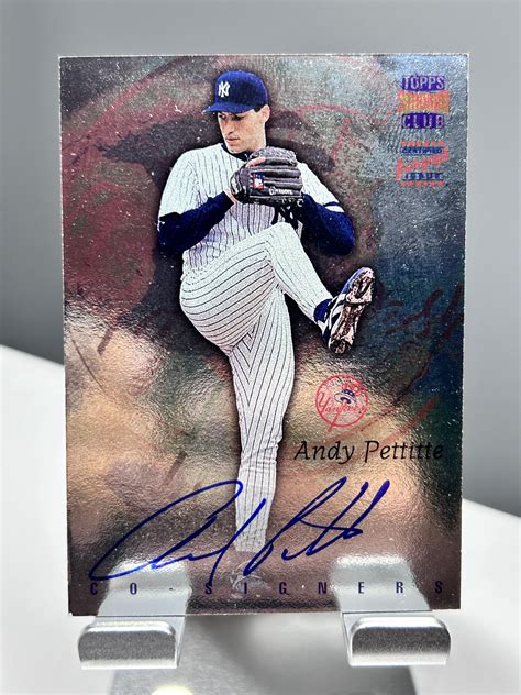 Fs: 1997 Stadium Club Co-signers CO1 Derek Jeter and Andy Pettitte ...