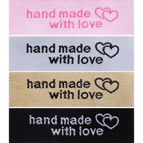 Buy 120 Pieces Personalized Sewing Labels Sew on Clothing Labels ...