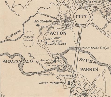 Acton Map 1947 | Sunken Stories of Old Acton