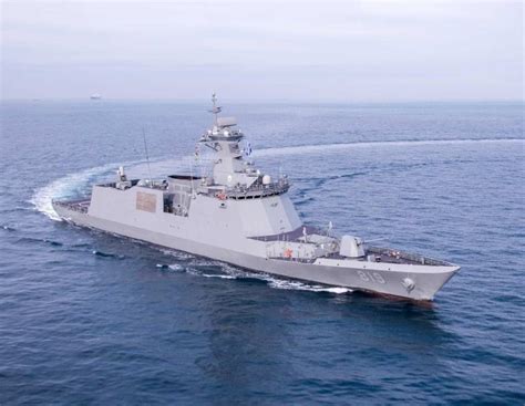 South Korean Navy formally commissions Daegu-class frigate ROKS Gyeongnam