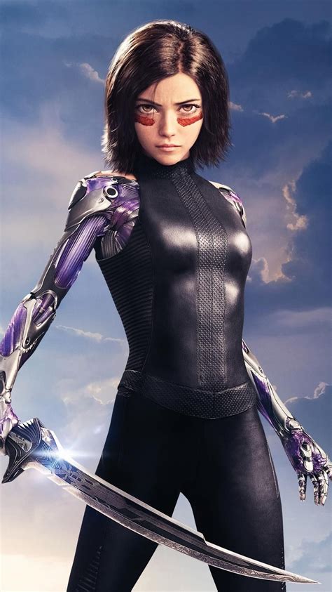 Alita: Battle Angel (2019) Phone Wallpaper | Moviemania | Alita battle angel, Angel movie, Alita ...