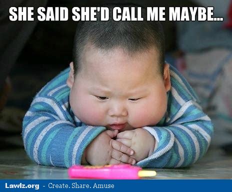 Call me maybe Meme | Funny baby memes, Baby memes, Funny babies