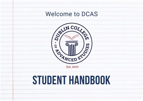 DCAS - Dublin College of Advanced Studies | Student Handbook