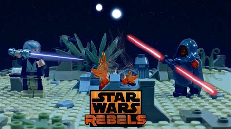 LEGO Star Wars Rebels - Twin Suns (Obi-Wan VS Darth Maul) MOC - Review - YouTube