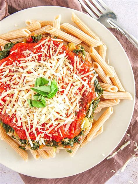 Whole Wheat Pasta Recipe (Vegetarian, Healthy) | The Picky Eater