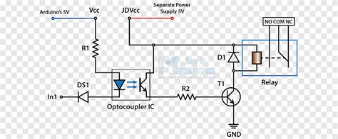 Relay Wiring diagram Circuit diagram Schematic Electronic circuit, di ...