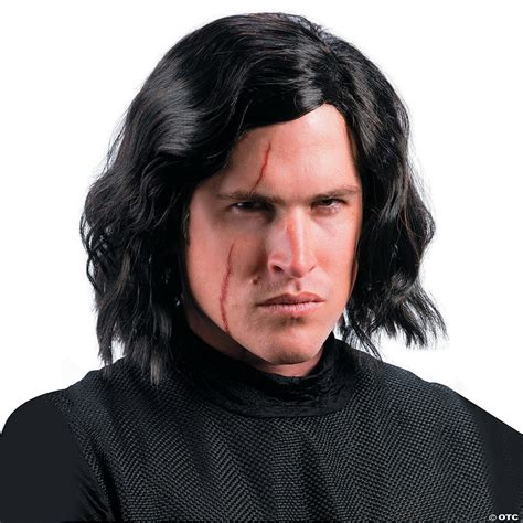 Adult’s Star Wars™ Episode VIII: The Last Jedi Kylo Ren Wig with Scar Tattoo | Oriental Trading