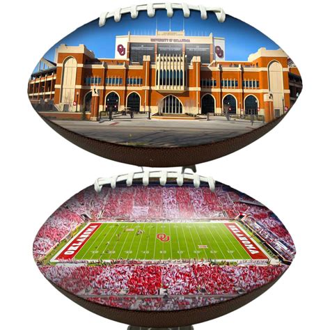 Oklahoma Memorial Stadium Football University Series – Balldiy