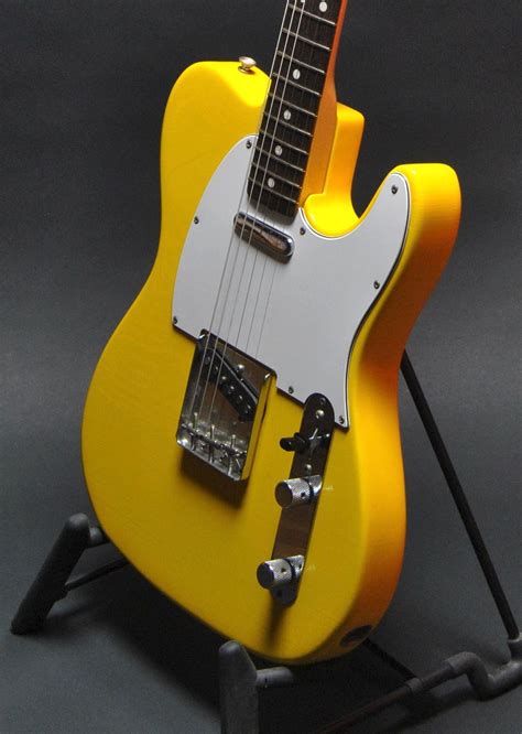 Fender Telecaster International Color Series 1981 Monaco Yellow Guitar ...