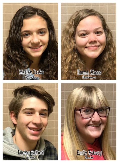 JHS Names December Students Of The Month | News, Sports, Jobs - Post Journal