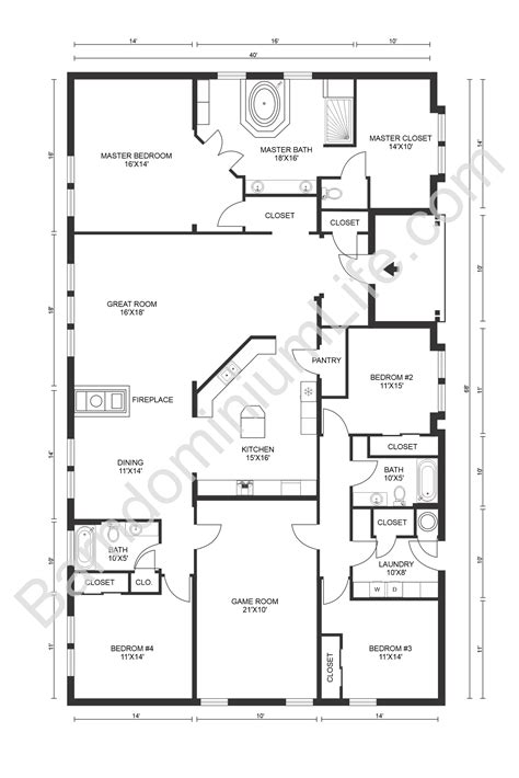 Texas Barndominium Floor Plans | The Top 8 Anywhere