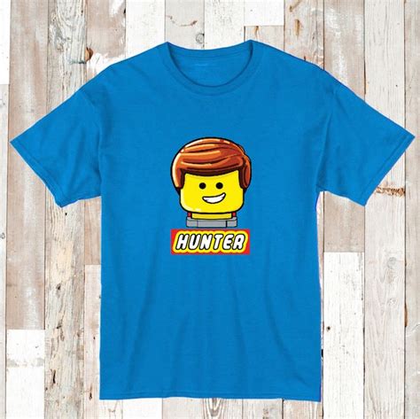 Lego Custom Shirt for Boys | Custom shirts, Custom tee shirts, Custom tees