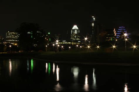 Austin Texas Night Skyline by StewartSteve on DeviantArt