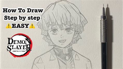 HOW TO DRAW ZENITSU‼️ | Step by step EASY tutorial | Demon Slayer - YouTube