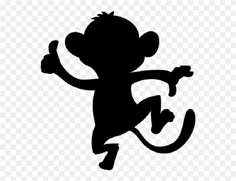 Download Monkey Silhouette Monkey Silhouette Monkey Silhouette ...