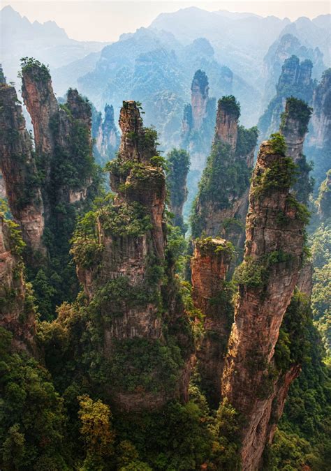 Rock Formations – Zhangjiajie, China Image - ID: 291088 - Image Abyss