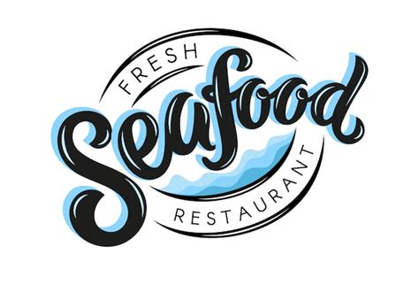 Premium Vector | Fresh Seafood Restaurant logo