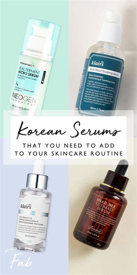 Sharing the best Korean Serums to add to your skincare routine. Top 10 best serums to add to ...