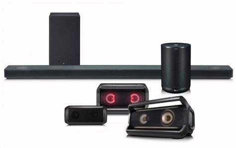 LG ThinQ Smart Speaker Leads 2018 Audio Lineup - SlashGear