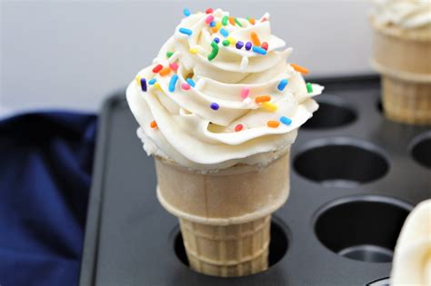 Ice Cream Cone Cupcakes - Doug Bakes