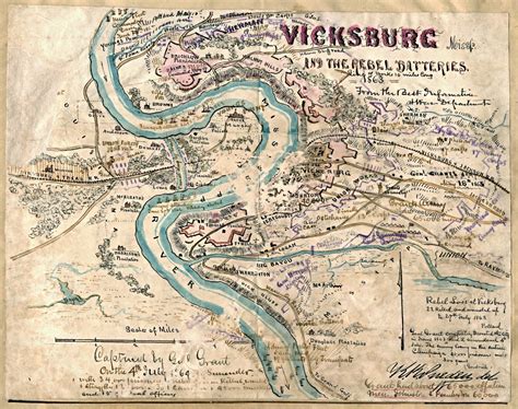 1863 Vicksburg Mississippi Civil War Map | Art, Vicksburg, Art prints