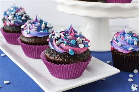 Out of This World Out of This World Galaxy Cupcakes Recipe | A Magical Mess