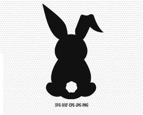 Easter Bunny Silhouette at GetDrawings | Free download