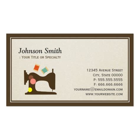 Visiting Card Design For Ladies Tailor / Tailor Business Cards : Upload ...