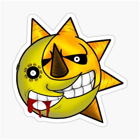 "Soul Eater Sun and Moon" Sticker for Sale by Arte7am | Redbubble