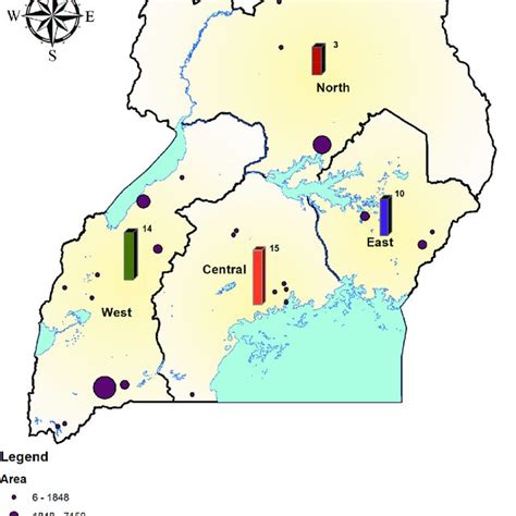 Map of Masaka District and sampled villages. | Download Scientific Diagram