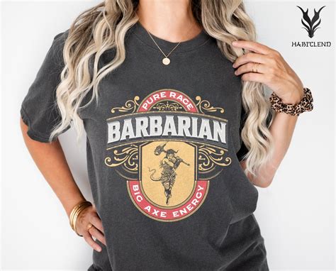 Karlach Barbarian Rage Energy Comfort Colors Tshirt, Baldur's Gate 3 Merch Shirt, Video Games ...