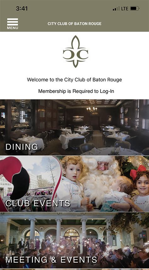 Introducing The New City Club of Baton Rouge Mobile App — City Club of ...