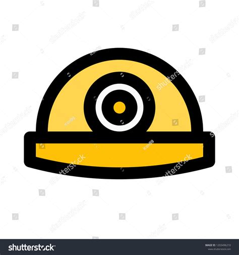 Mining Safety Helmet Stock Vector (Royalty Free) 1203496210 | Shutterstock