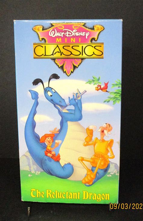 Set Of Rare Disney VHS The Reluctant Dragon Toad | ubicaciondepersonas ...