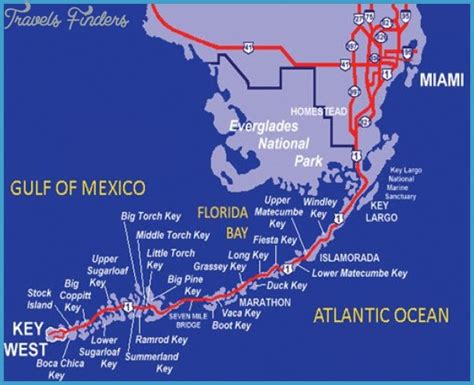 Marathon Florida Map - TravelsFinders.Com