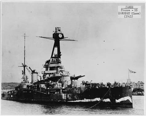 NH 88985 PARIS (French battleship, 1912-1956)